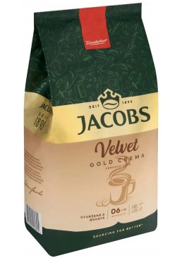 Кофе в зернах Jacobs Velvet Gold Crema, 1 кг