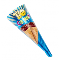 Вафельний ріжок Tio Cornet з фундуком, 20 г