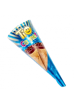Вафельный рожок Tio Cornet с фундуком, 20 г