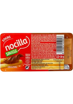 Паста шоколадно-ореховая Nocilla Nocisticks Оригинальная с хлебными палочками, 30 г