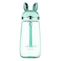 Пляшка для води Ardesto Bunny, 600 мл (зелена)