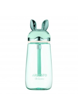 Бутылка для воды Ardesto Bunny, 600 мл (зеленая)