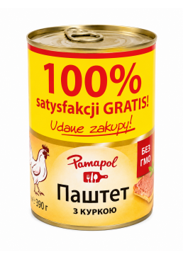 Паштет Pamapol с курицей, 390 г