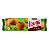 Печиво Roshen Lovita Soft Cream Cookies з лісовим горіхом, 127 г