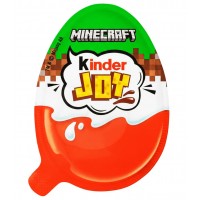 Шоколадное яйцо Kinder Joy Minecraft, 20 г