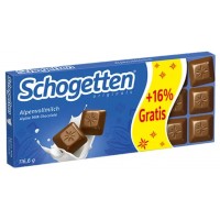  Шоколад молочный альпийский Schogetten Alpenvollmilch, 116.6 г 