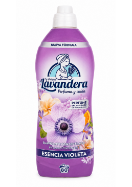 Кондиционер для белья Lavandera Esencia Violeto Фиалковая эссенция, 1.76 л (80 стирок)