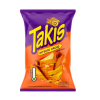  Чипсы кукурузные Takis Intense Nacho с сыром, 100 г