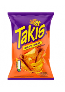 Чипсы кукурузные Takis Intense Nacho с сыром, 100 г