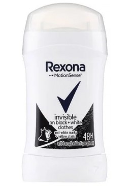 Антиперспірант Rexona жіночий Invisible on Вlack + White, 40 мл