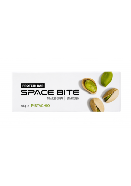 Протеиновый батончик Space Bite «Фисташковый», покрытый молочным шоколадом с подсластителями, 45 г