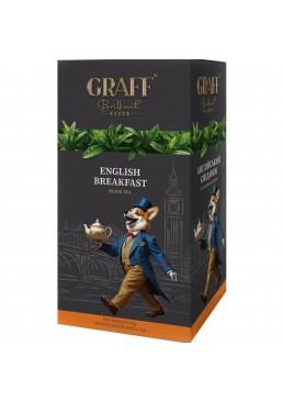 Чай черный Graff English Breakfast «Английский завтрак», 20 шт х 2 г