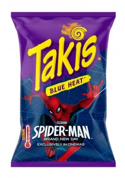 Чіпси кукурудзяні Takis Blue Heat зі смаком чилі та лайму, 100 г