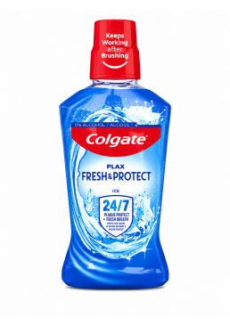 Ополаскиватель для полости рта Colgate Plax «Отбеливание и защита» с освежающим эффектом, 500 мл