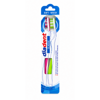 Набор зубных щеток Diadent Classic Soft, 2 шт
