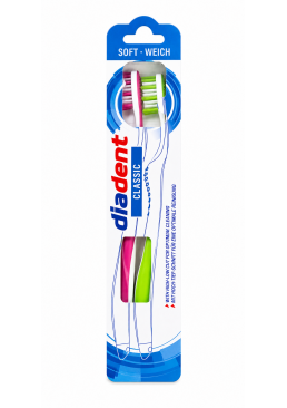 Набор зубных щеток Diadent Classic Soft, 2 шт