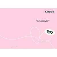 Подарочный сертификат Lalalad на 500 грн
