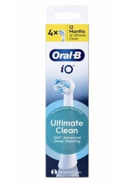 Змінні насадки для електричної зубної щітки Oral-B iO Ultimate Clean, 4 шт