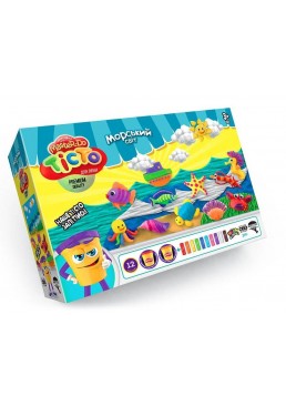 Тісто для ліплення "Master Do" «Морський світ», Danko Toys 4 теми