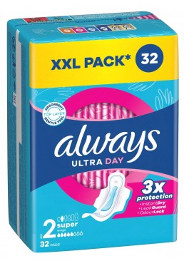 Гігієнічні прокладки Always Ultra Super Plus, 32 шт