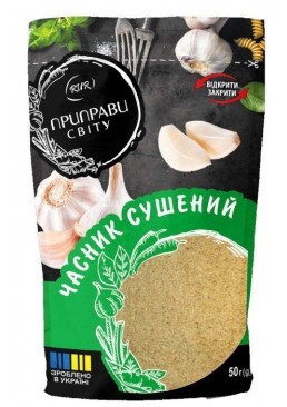 Чеснок молотый «Приправы Света», 50 г 