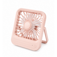 Настольный вентилятор Table Fan JY966, 16.5х13.5 см (розовый)