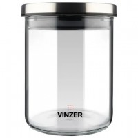 Стеклянная емкость VINZER 50734 для хранения продуктов, 0.6 л