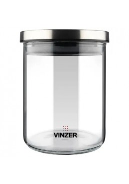 Стеклянная емкость VINZER 50734 для хранения продуктов, 0.6 л