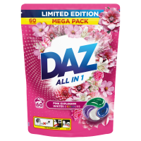 Капсули для прання DAZ Laundry Pods Pink Explosion Limited  для всіх типів тканин, 60 шт