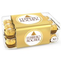 Шоколадні цукерки Ferrero Rocher 30 штук, 375 г