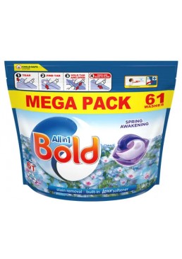 Капсули для прання універсальні Bold All in 1 Spring Awakening, 61 шт 
