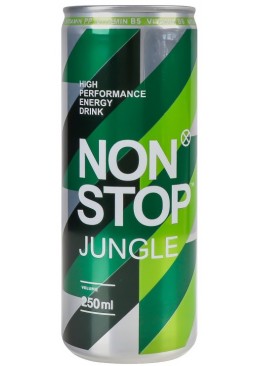 Напиток энергетический Non Stop Jungle безалкогольный сильногазированный, 250 мл