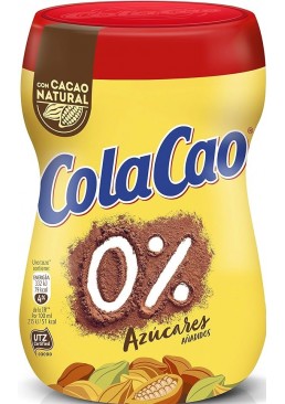 Горячий шоколад без сахара ColaCao 0% Acucares, 300 г 
