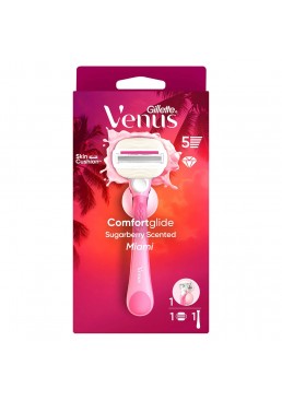 Бритва Gillette Venus Pro Comfortglide Sugarberry Scented Miami с 1 сменным картриджем