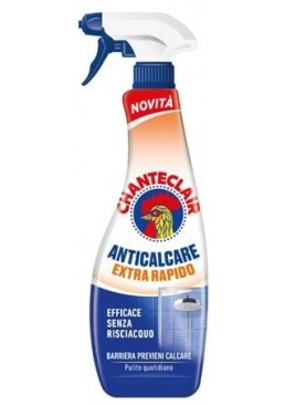 Універсальний засіб для видалення вапняного нальоту Chanteclair Anticalcare Extra Rapido з білим оцтом, 625 мл