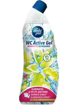 Гель для туалета Ambi Pur WC Active Gel Ледяной лайм, 750 мл