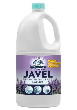 Універсальний дезінфектор Lavandera Javel Lavender для миття різних поверхонь з ароматом лаванди, 2 л