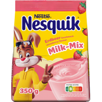 Суміш для приготування напою Nesquik Milk-Mix зі смаком полуниці, 350 г