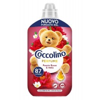Кондиціонер для білизни Coccolino Perfume Peonia Rossa&Mela червона півонія та яблуко, 1.827 л (87 прань)