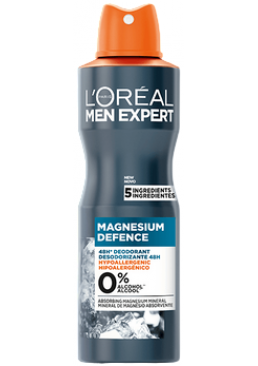 Дезодорант-антиперспірант L'Oreal Paris Men Expert Магній, 150 мл
