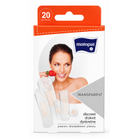 Медичний прозорий пластир Matopat Transparent, 12 шт
