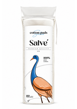 Ватные диски Salve, 80 шт