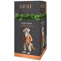 Чай зеленый Graff Citrus Space «Цитрусовый космос», 30 г (20 пакетиков)