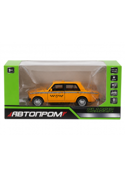 Игрушечная машинка «Автопром» «ВАЗ 2106: такси», 14 см 