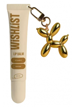 Бальзам-блеск для губ WISHLiST Blessed Honey Lip Gloss Balm 10 мл + Игрушка-брелок