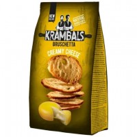 Брускети Krambals Creamy Cheese з сиром, 70 г 