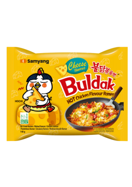 Лапша быстрого приготовления Samyang с курицей и сыром, 140 г
