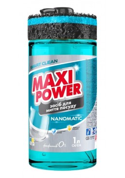 Средство для ручной мойки посуды Maxi Power Nanomatic, 1 л