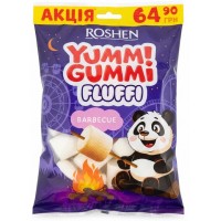 Цукерки маршмелоу Roshen Yummi Gummi Fluffi Barbecue, 200 г