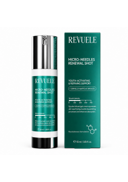 Омолоджуюча сироватка для обличчя зі спікулами Revuele Micro-Newles Renewal Shot, 50 мл